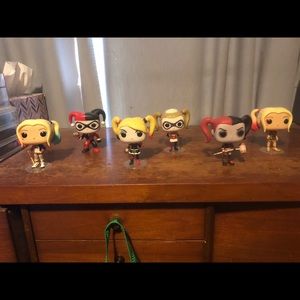 POP! Heroes Harley Quinn Set
